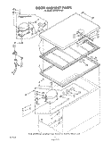 SECTION Diagram and Parts List for EH09EFXPW7  Whirlpool Freezer