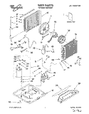 Part Location Diagram of 4317911 Whirlpool COMPRESSOR