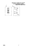 MISCELLANEOUS, LIT/OPTIONAL Diagram and Parts List for LCR7244DZ5  Whirlpool Washer