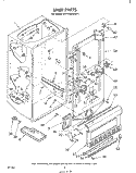 Part Location Diagram of 983675 Whirlpool Cover, Evaporator