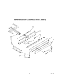 REFRIGERATOR CONTROL PANEL Diagram and Parts List for KSSS36DAW01  KitchenAid Refrigerator