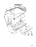 Part Location Diagram of 1129368 Whirlpool WIRE