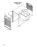 SECTION Diagram and Parts List for D40A0  Whirlpool Dehumidifier