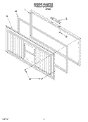 SECTION Diagram and Parts List for EH120FXKQ00  Whirlpool Freezer