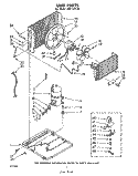 SECTION Diagram and Parts List for AHF12120  Whirlpool Air Conditioner
