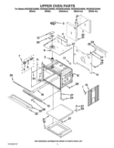 UPPER OVEN PARTS Diagram and Parts List for WOD93EC0AE00  Whirlpool Wall Oven