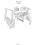 DOOR Diagram and Parts List for 8505L20  Roper Dishwasher