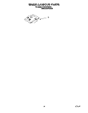 MISCELLANEOUS, LIT/OPTIONAL Diagram and Parts List for DP840CWDB2  Whirlpool Dishwasher