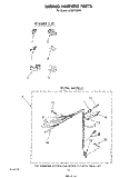 WIRING HARNESS Diagram and Parts List for LA7681XSW0  Whirlpool Washer