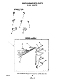 WIRING HARNESS Diagram and Parts List for AX6245VL0  Whirlpool Washer