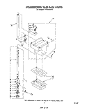POWER SCREW AND RAM Diagram and Parts List for TF4500XRP0  Whirlpool Trash Compactor