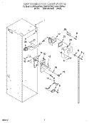 REFRIGERATOR LINER Diagram and Parts List for KSSP42MFB05  KitchenAid Refrigerator