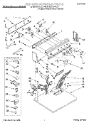 TOP AND CONSOLE, LIT/OPTIONAL Diagram and Parts List for KGYS700EQ1  KitchenAid Dryer