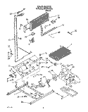 UNIT Diagram and Parts List for ET20DKXXN00  Whirlpool Refrigerator