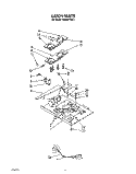 LATCH Diagram and Parts List for KEBI241SBL1  KitchenAid Wall Oven