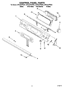 Part Location Diagram of 4453884WH Whirlpool ENDCAP-PNL