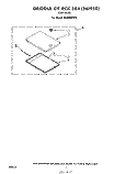 GRIDDLE RCK884 Diagram and Parts List for RC8800XPH  Whirlpool Cooktop