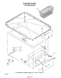 SECTION Diagram and Parts List for EH230FXSN00  Whirlpool Freezer