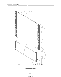 FRONT PANEL Diagram and Parts List for KDC21A  KitchenAid Dishwasher