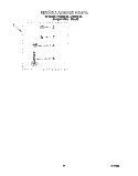 MISCELLANEOUS, OPTIONAL Diagram and Parts List for LSQ9600JT0  Whirlpool Washer
