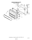 FREEZER DOOR Diagram and Parts List for ET20NKXSW12  Whirlpool Refrigerator