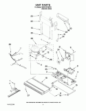 UNIT PARTS Diagram and Parts List for GB2FHDXWS03  Whirlpool Refrigerator