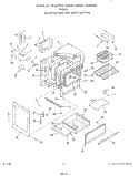 BODY Diagram and Parts List for F5257W0  Roper Range