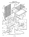 Part Location Diagram of 945558 Whirlpool Heat Exchanger