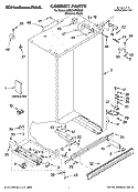 Part Location Diagram of 2307363 Whirlpool Energy Label