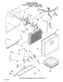 UNIT PARTS Diagram and Parts List for EL88TRRWQ03  Whirlpool Refrigerator