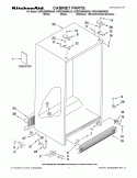 Part Location Diagram of W10287237 Whirlpool ENERGY LABEL