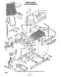 UNIT Diagram and Parts List for EHD261MKWR4  Whirlpool Refrigerator