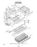 Part Location Diagram of 984747 Whirlpool TRIM-PAN