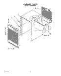 SECTION Diagram and Parts List for BUDH2500YS0  Whirlpool Dehumidifier