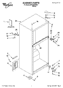 Part Location Diagram of 2316016 Whirlpool Use & Care Guide