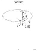 HEATER Diagram and Parts List for KUDJ230Y3  KitchenAid Dishwasher