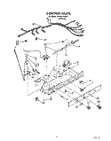 CONTROL Diagram and Parts List for JWKGN700001  Whirlpool Refrigerator