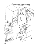 Part Location Diagram of 2175636 Whirlpool SHELL (WHITE MODEL)