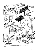 UNIT Diagram and Parts List for ET25DMXWN01  Whirlpool Refrigerator
