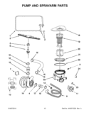 Part Location Diagram of W10783615 Whirlpool CLAMP