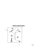 MISCELLANEOUS Diagram and Parts List for LA6800XTF1  Whirlpool Washer