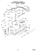 CONTROL Diagram and Parts List for KSPS22QBWH00  KitchenAid Refrigerator