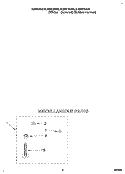MISCELLANEOUS Diagram and Parts List for 8LSR6114AN0  Whirlpool Washer