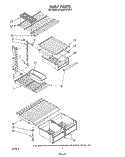 Part Location Diagram of 1110032 Whirlpool Pan, Slide & Cover