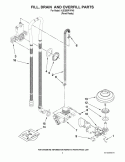 Part Location Diagram of WPW10102495 Whirlpool Switch