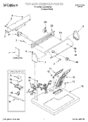 SECTION Diagram and Parts List for CEDX463JQ0  Crosley Dryer