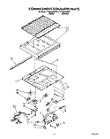 COMPARTMENT SEPARATOR Diagram and Parts List for TT20BKXZN01  Whirlpool Refrigerator