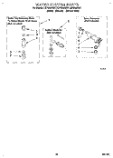 WATER SYSTEM Diagram and Parts List for LSP8244BN1  Whirlpool Washer