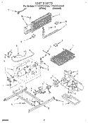 UNIT, REFRIGERATOR DOOR Diagram and Parts List for TT18CKXAN00  Whirlpool Refrigerator