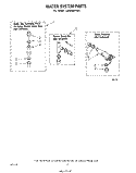 WATER SYSTEM Diagram and Parts List for LA6500XPW2  Whirlpool Washer